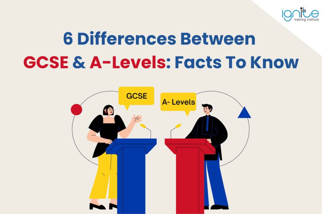 difference between gcse and a level