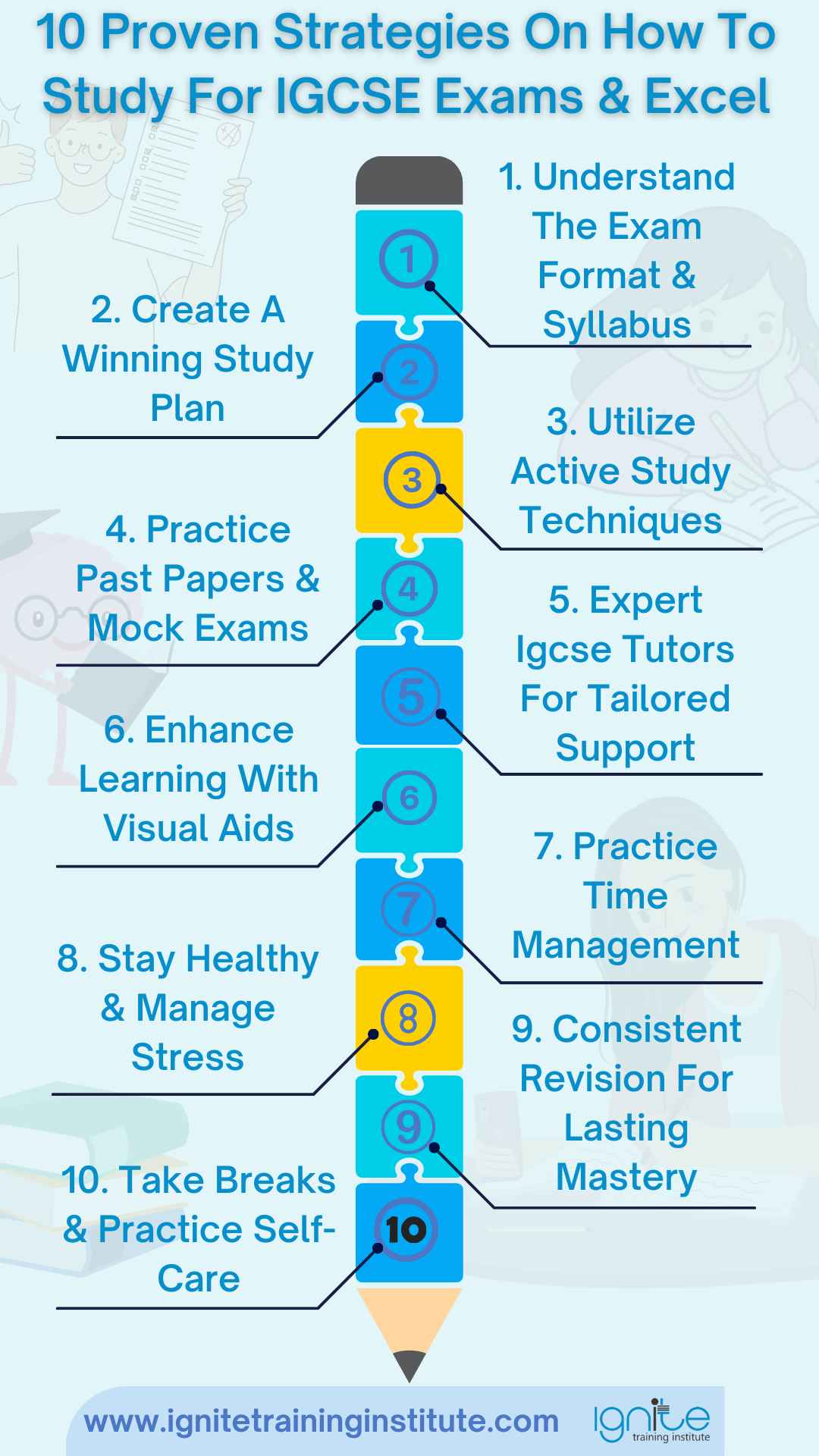 how to study for igcse
