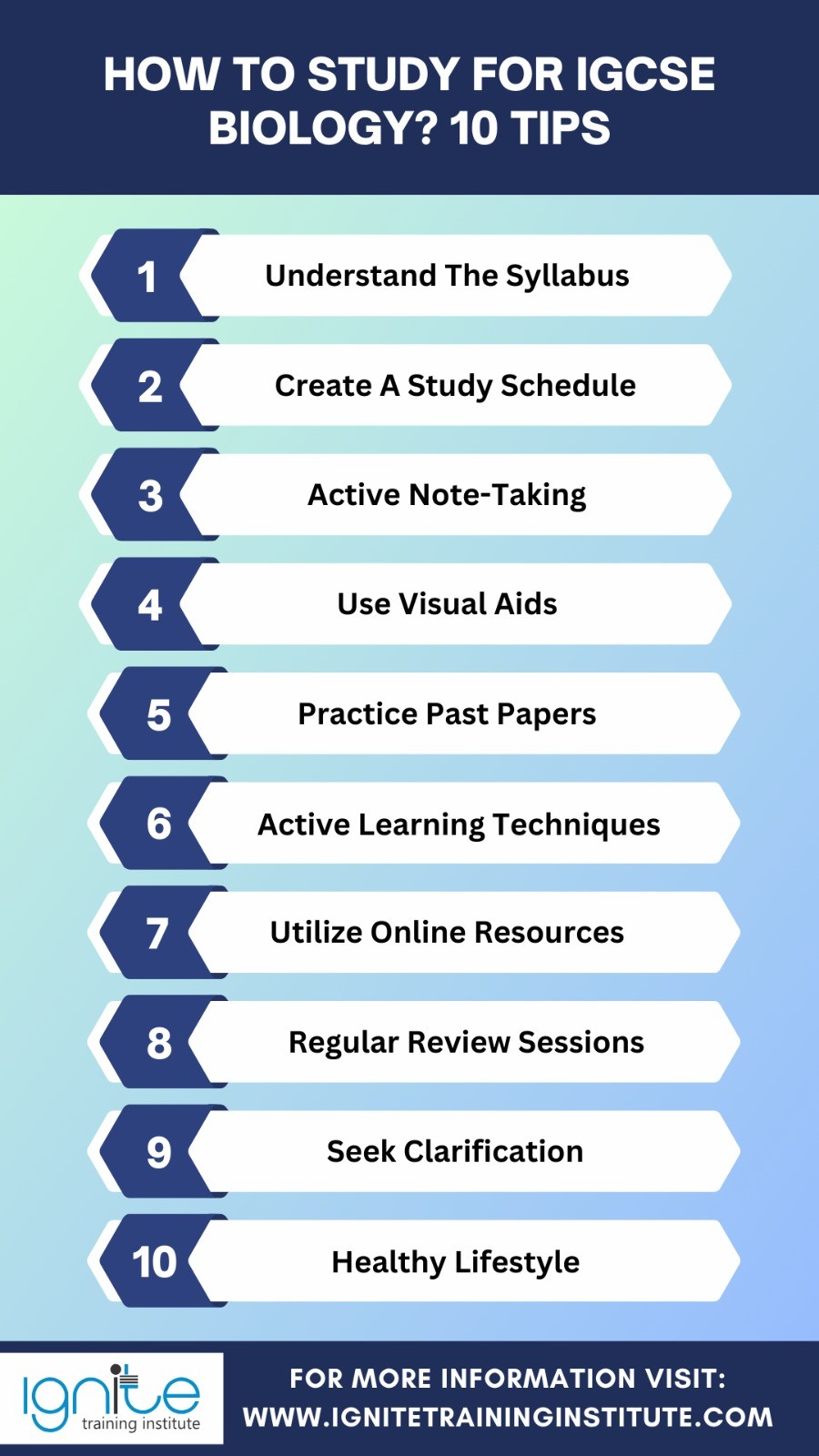 How To Study For IGCSE Biology?