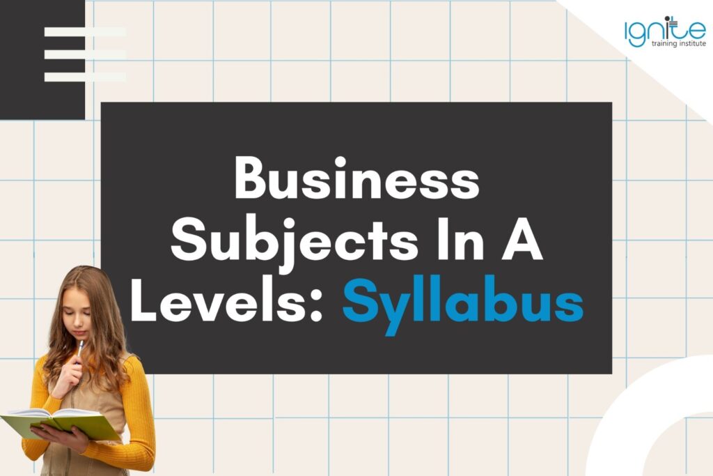 business subjects in a levels